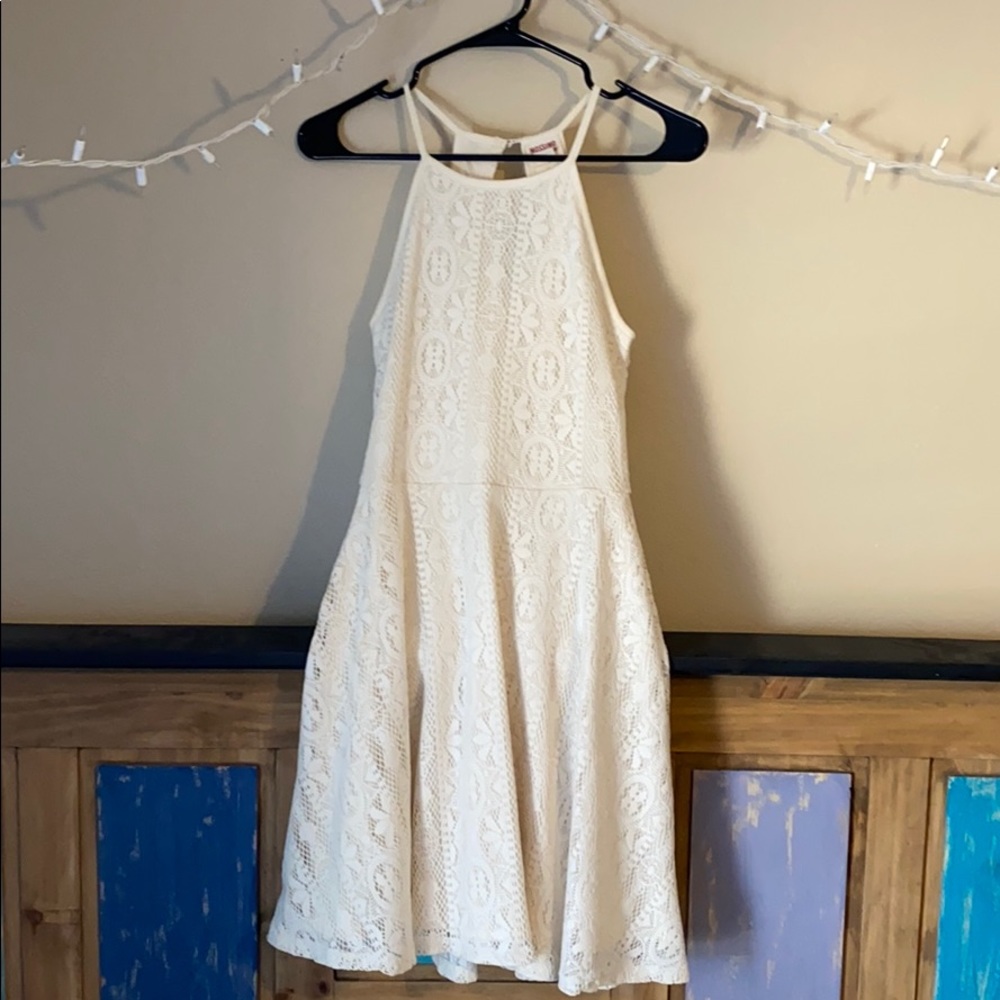 White dress